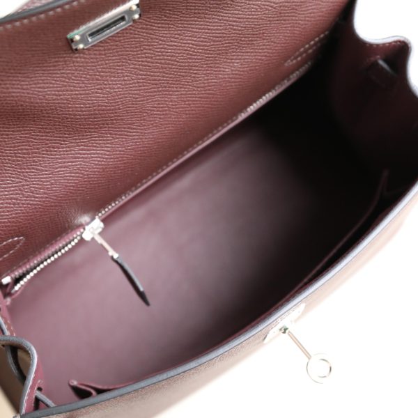 Kelly 25 Rouge Sellier Epsom PHW - Image 10
