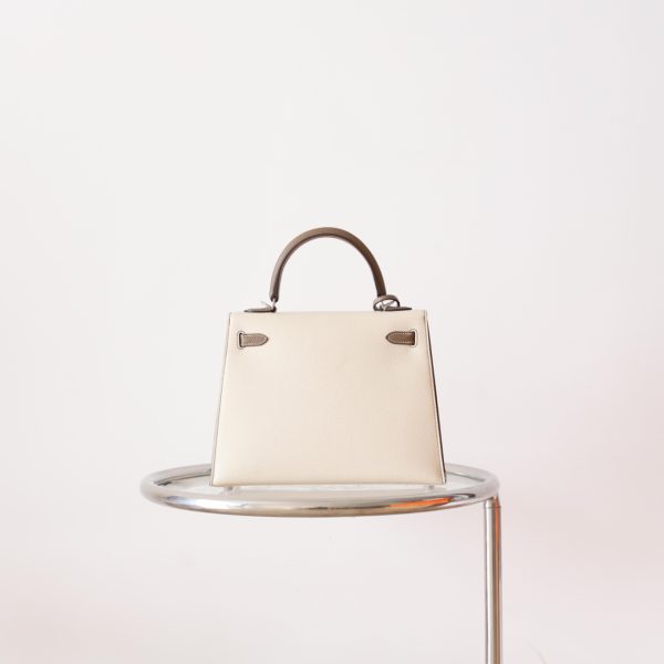Kelly 25 Craie And Gold Etoupe PHW - Image 3